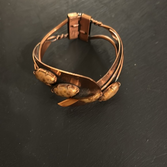 Vintage 50s Matisse Renoir Copper Bracelet - Picture 5 of 6